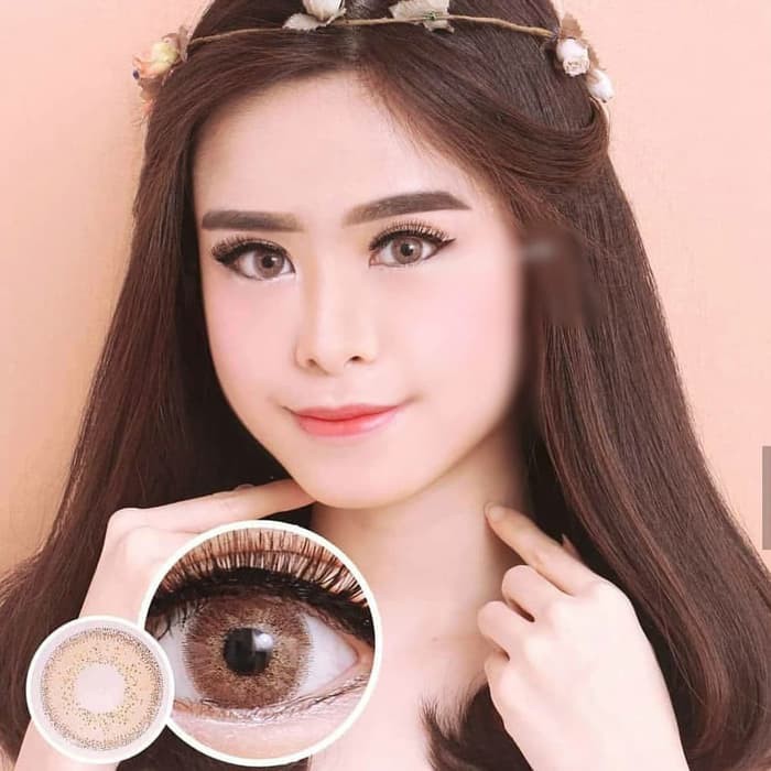 Softlens VIP Shades - Soflens Warna Gray Brown