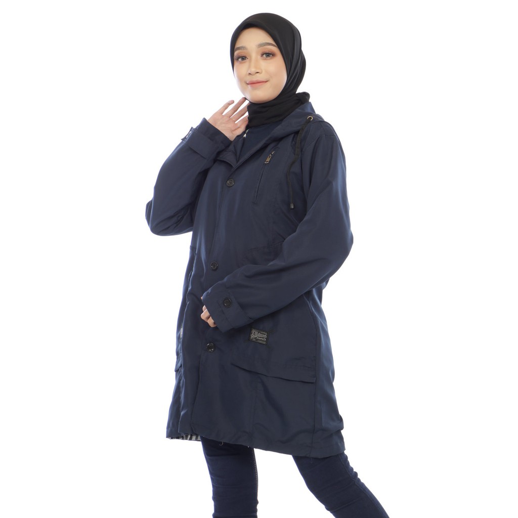 X-Urband Jacket Parka Wanita / Jaket LouwiMuslimah Hijaber hoodie Syari 106