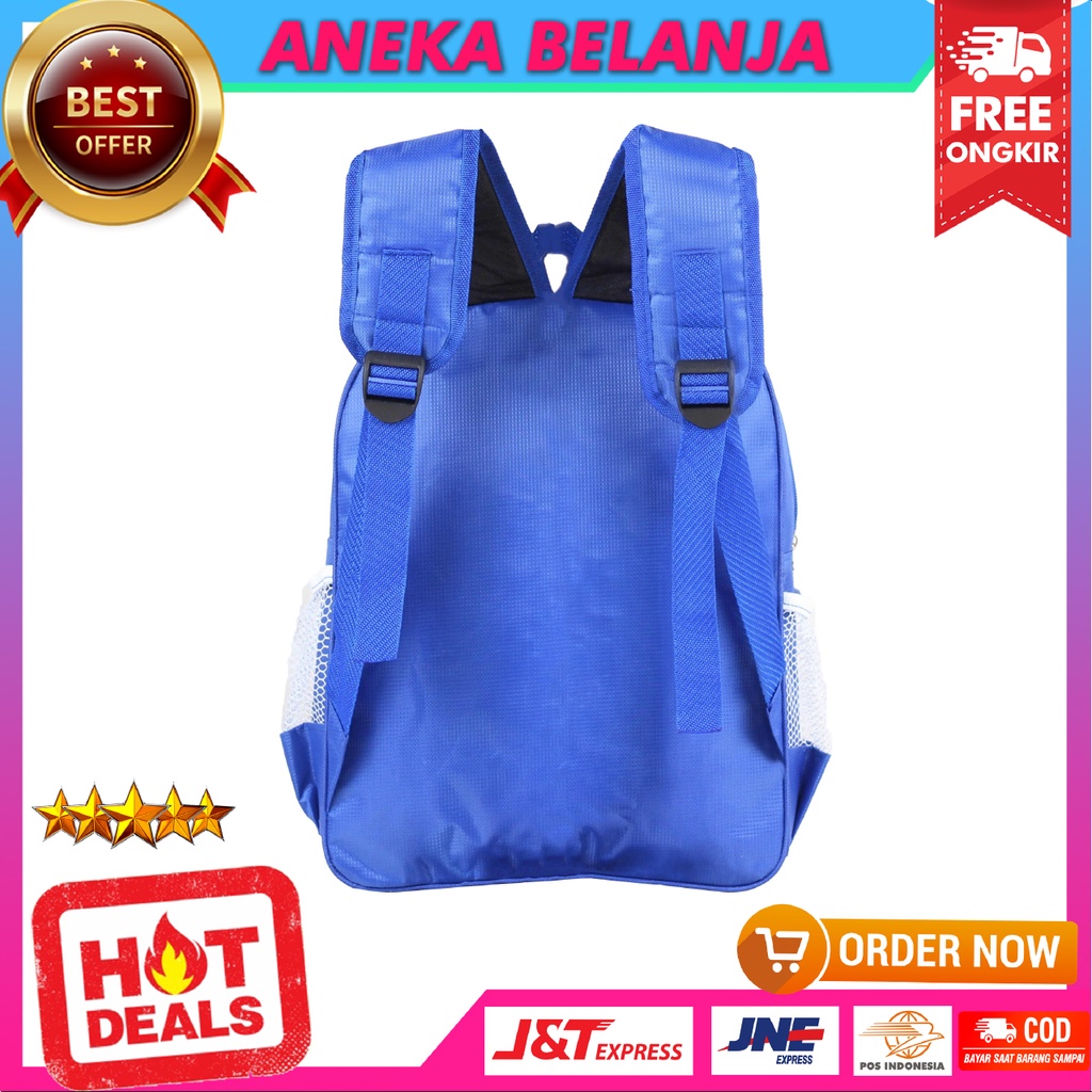 Tas Ransel Anak Laki-Laki Cocok Untuk Sekolah TK PAUD Motif Power Rangers Warna Biru Lucu Imut Keren