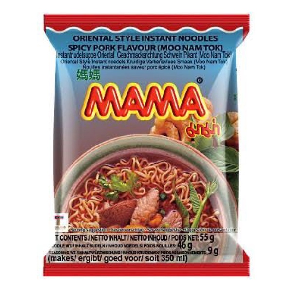 

Mama Mie Instan Pork Nam Tok Rasa 55 gr 1 sachet (BBF 13/01/25)