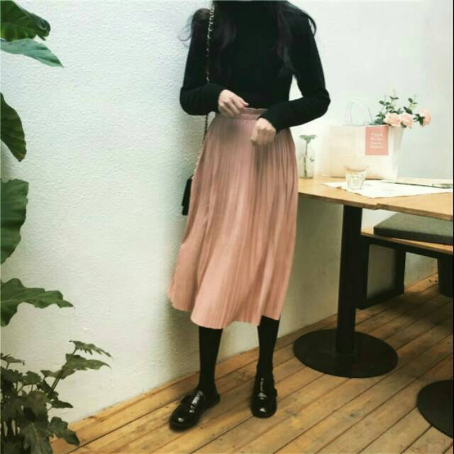 Korean skirt (rok korea) Shopee Indonesia