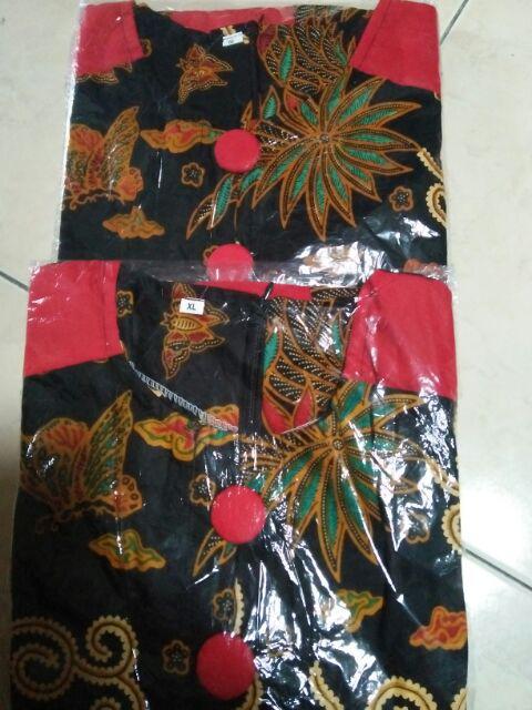 Couple Blus Blouse Atasan Batik Wanita Bolero Marina
