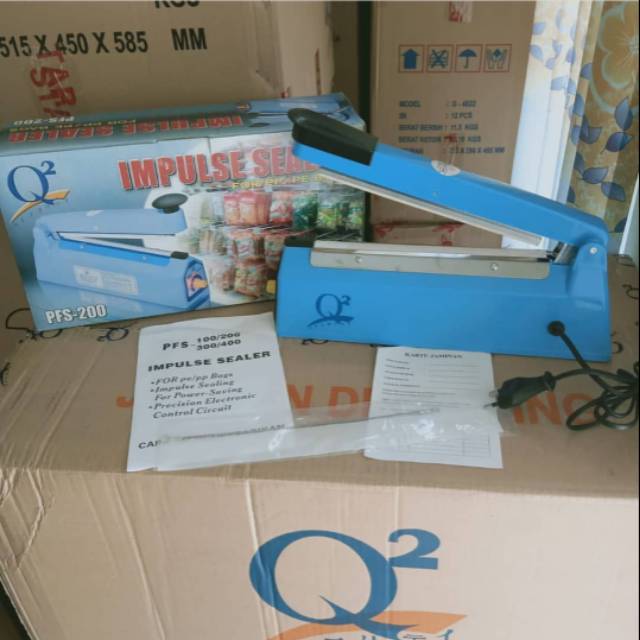 Alat Perekat Plastik/ Impulse Sealer Q2-8200