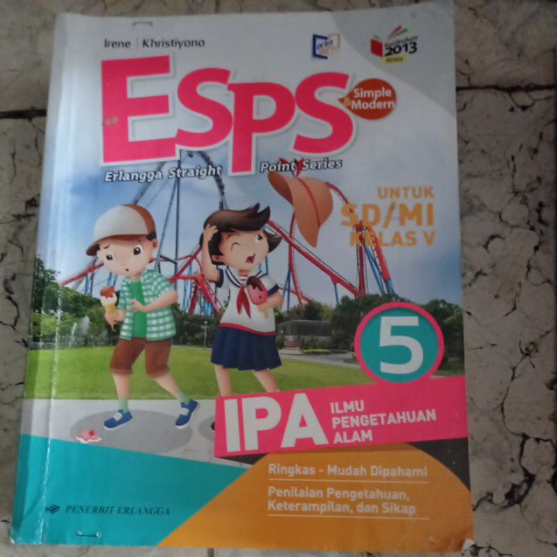 Buku Esps ipa 5 sd revisi