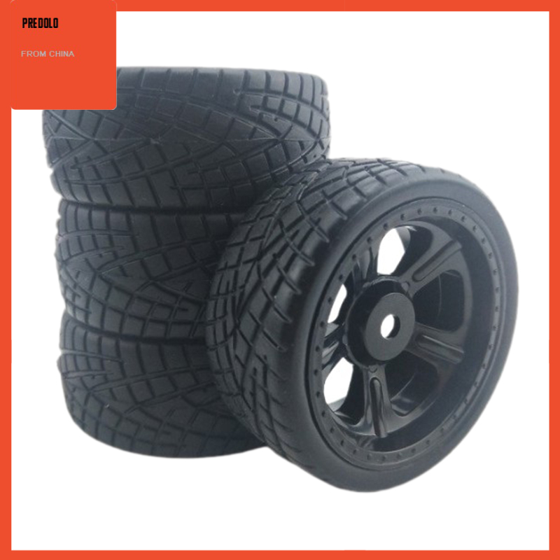 4pcs Miniatur Ban Mobil Rc Universal Skala 1: 10