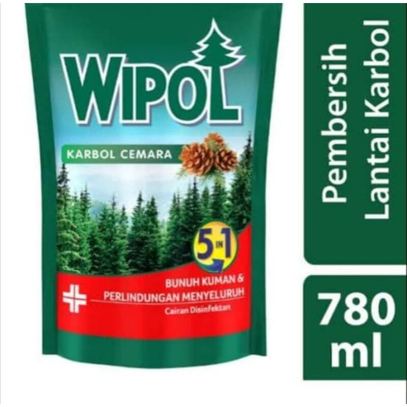 WIPOL Karbol Cemara/Karbol Lemon/Sereh&Jeruk/Lavender [750/780 mL]