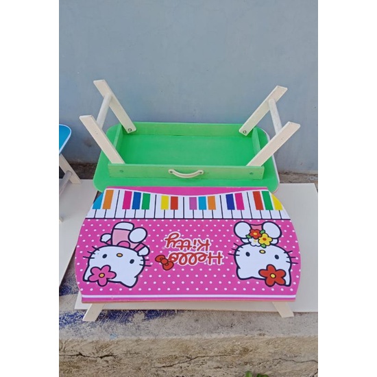 Meja Belajar Lipat + Slorok
