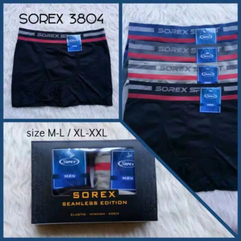 SOREX Man cd Boxer Seamless Sport 3804 Cd Boxer Sport Original