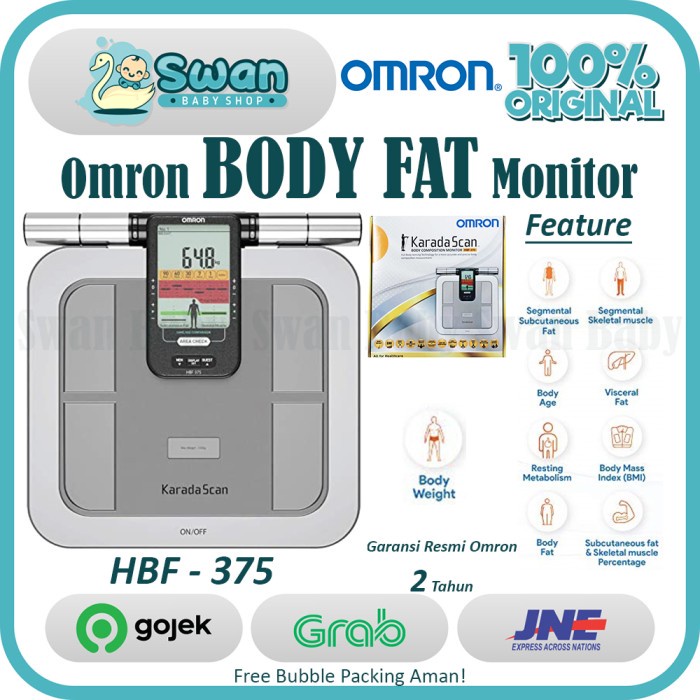 Omron Body Fat Monitor HBF 375 Karada Scan