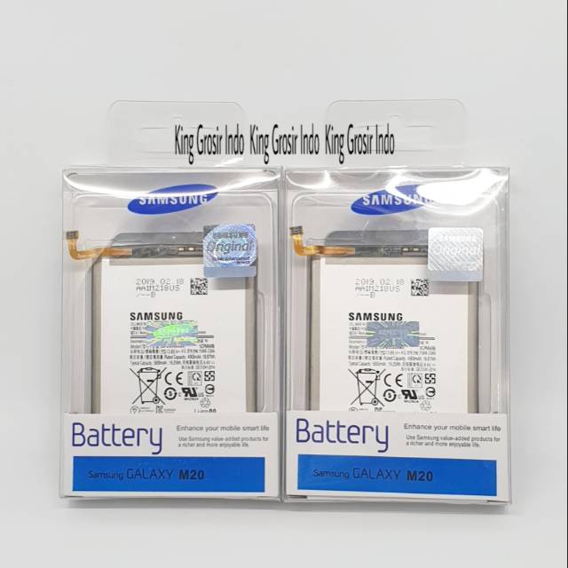 Baterai Samsung Galaxy M20 EB-BG580ABU Original SEIN Battery Batere Batt