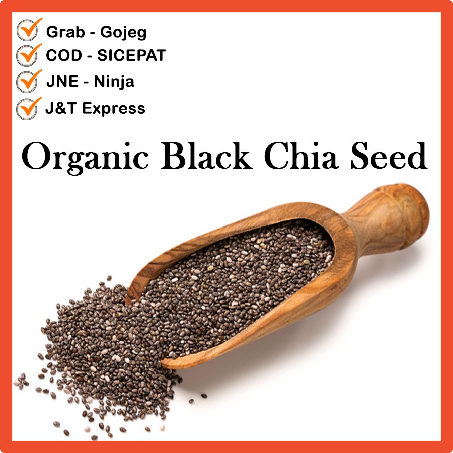 

Bayar ✓ 100% Pure Black Chia Seed Mexico 100% Organic 1 Kg - Chiaseed Premium Grade A+