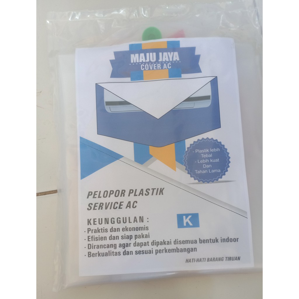 GROSIR PLASTIK CUCI AC 12PK SAMPAI 1PK MEREK maju jaya COVER AC