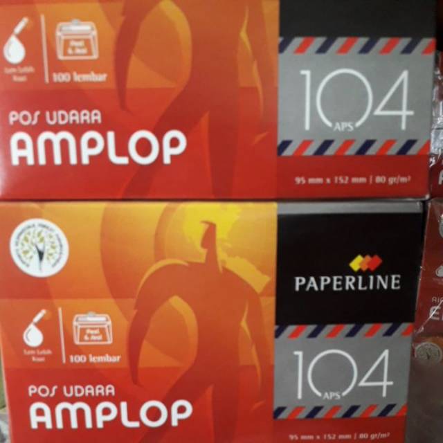 

Amplop paperline 104 airmail