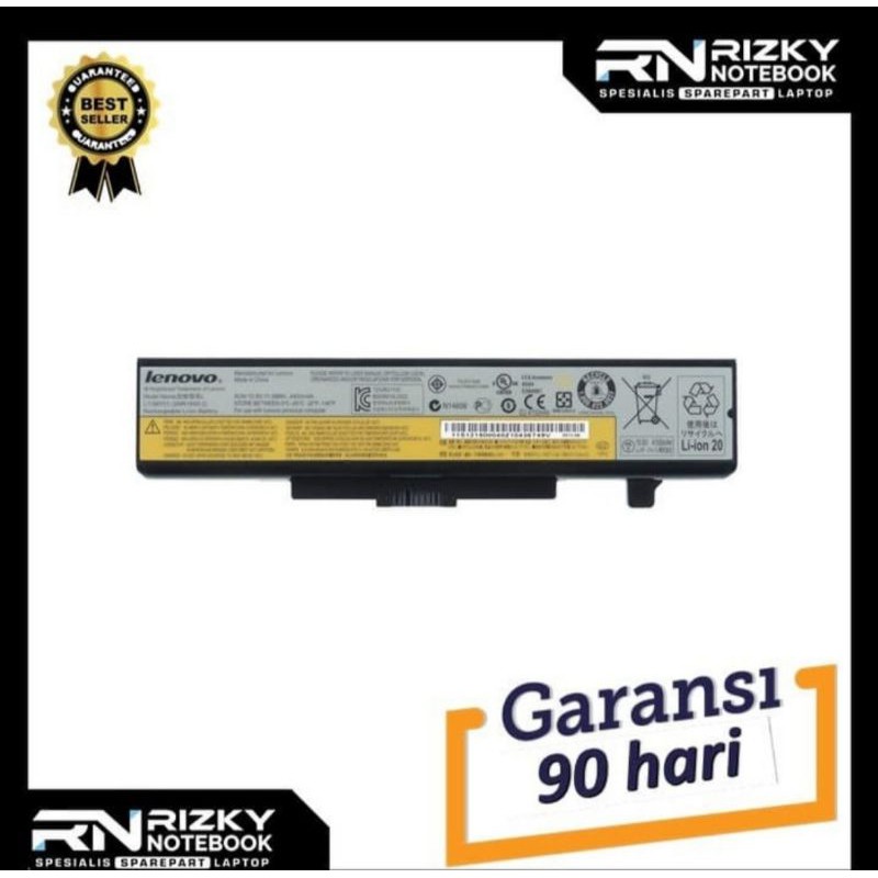 (NEW STOK) Baterai Original Lenovo B480 B490 G400 G410 G480 Y480 Z480