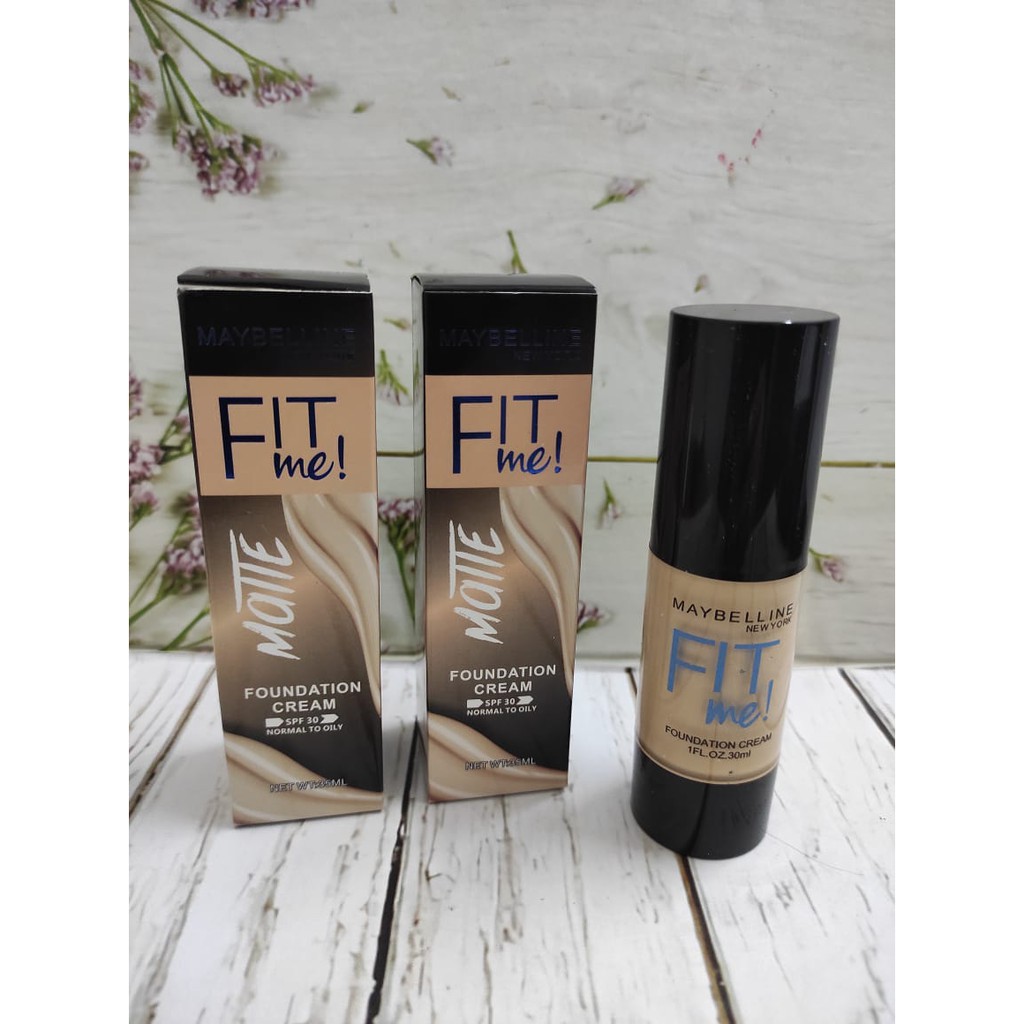 OBRAL SALE-FOUNDATION MAYBELLINE MATTE  FIT'me