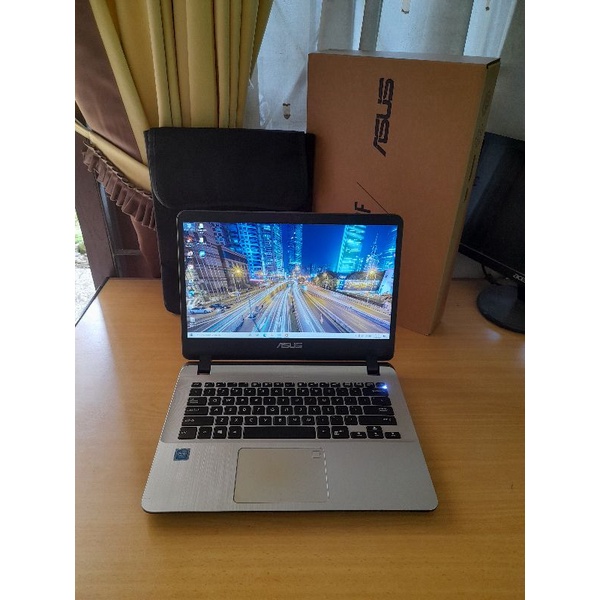 Asus A407M Slim N4000 Ram 4gb HDD 1T - Laptop Bekas Seken Second 2nd Berkualitas - Laptop Sokopati