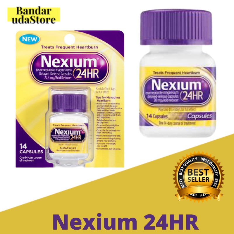 Obat Maag ORIGINAL USA Nexium 24hr | Obat sakit Perut | Obat Maag