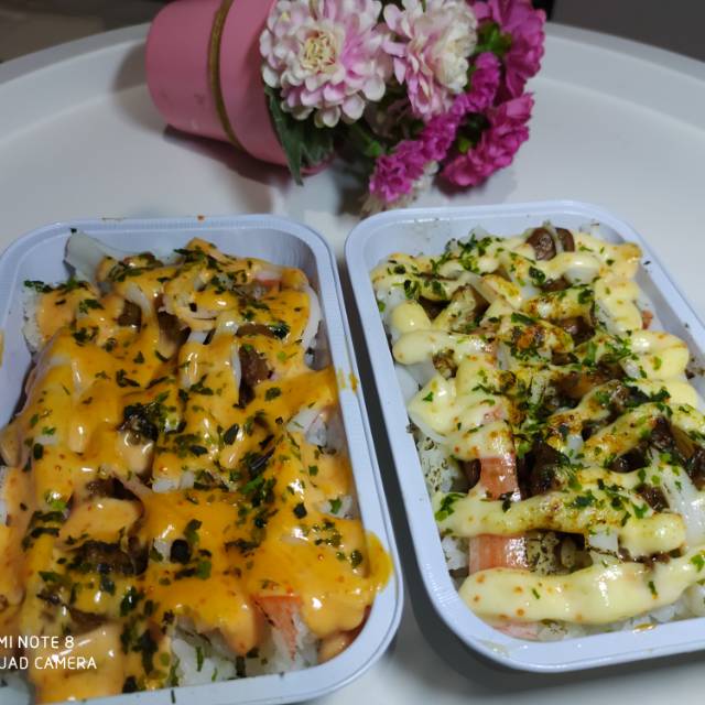 

Chicken Original Mentai Don dan Chicken Volcano Mentai Don
