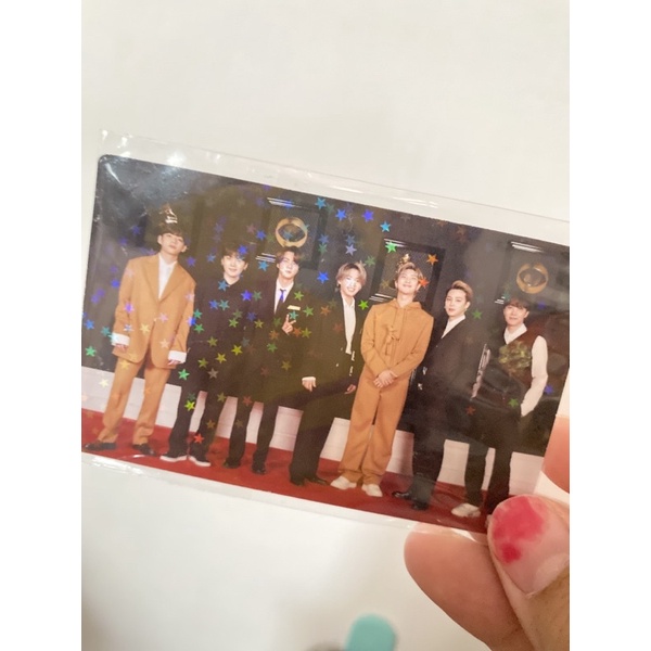 LD PHOTOCARD BTS BE ESSENTIAL OT7 JAPAN