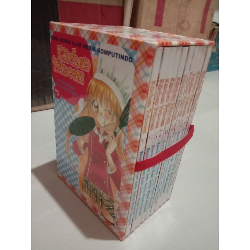 [BOOKED] KOMIK KITCHEN PRINCESS TAMAT 1-10 WITH BOOKCASE