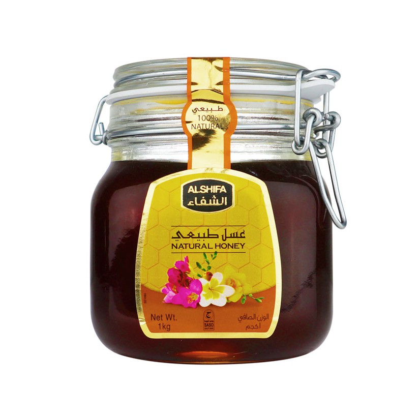 

QH Madu Al Haramain 1kg - Habbat Blackseed Honey 1kg - Madu Habbatussauda Mesir Madu Arab ORI 100%