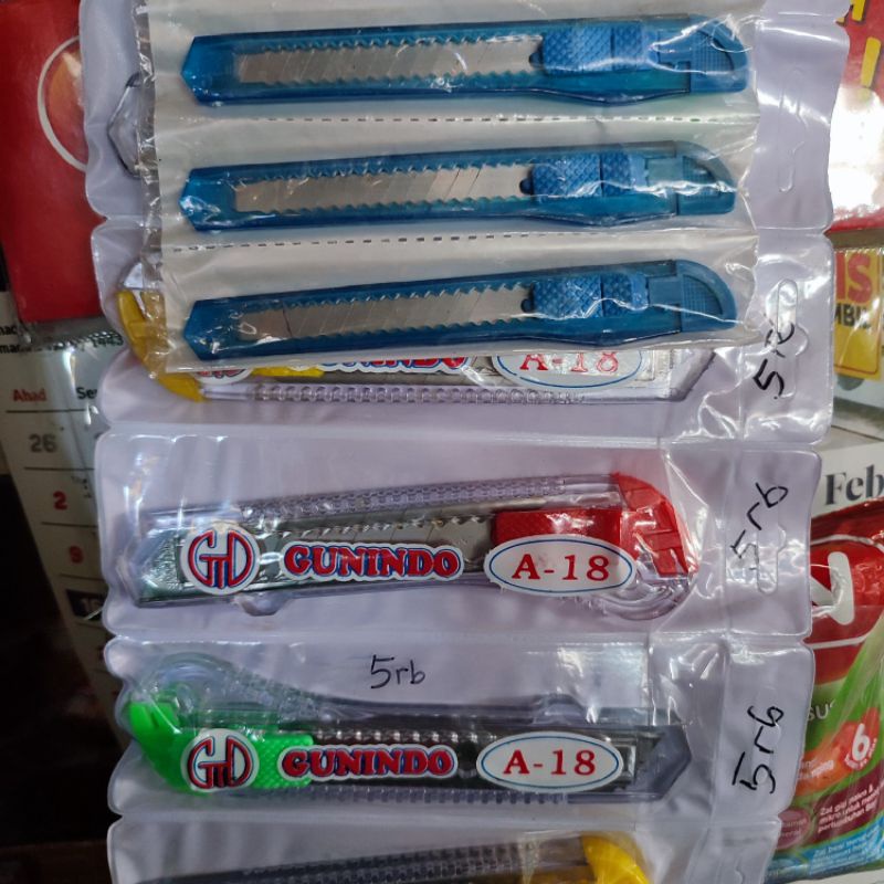 

cutter besar dan cutter kecil