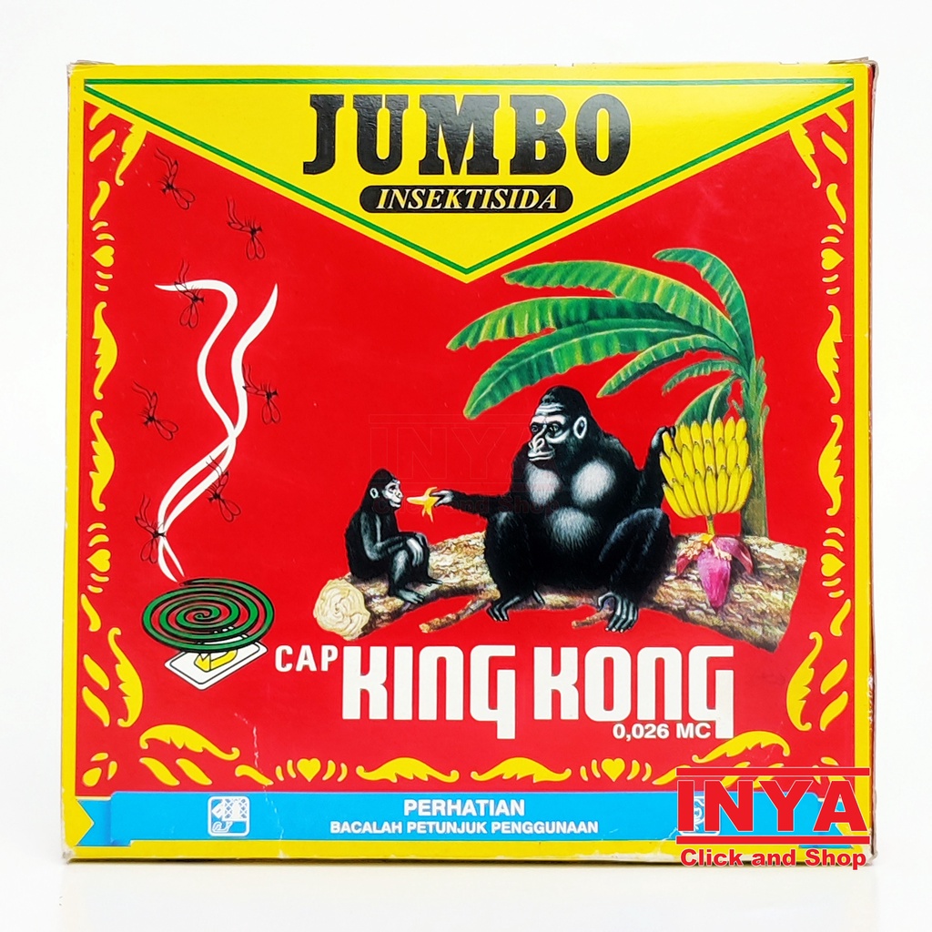 OBAT NYAMUK BAKAR CAP KING KONG INSEKTISIDA JUMBO BOX 10pcs