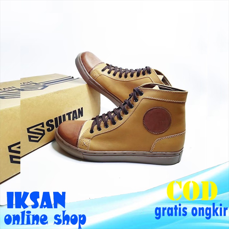 TIDORE Sepatu Pria Sneakers Casual Sneaker Original - Kulit