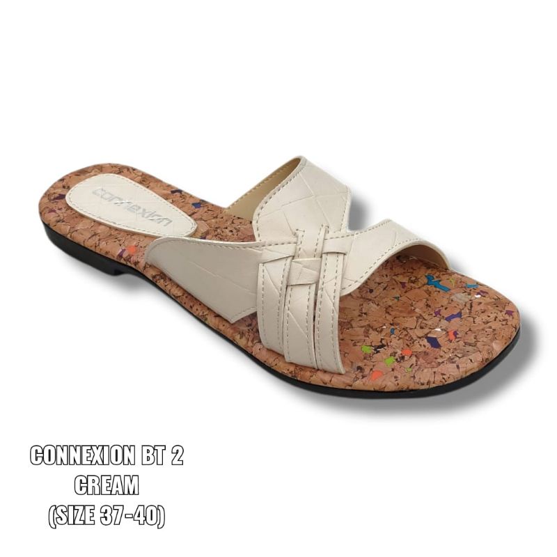 sandal selop connexion terbaru elegan