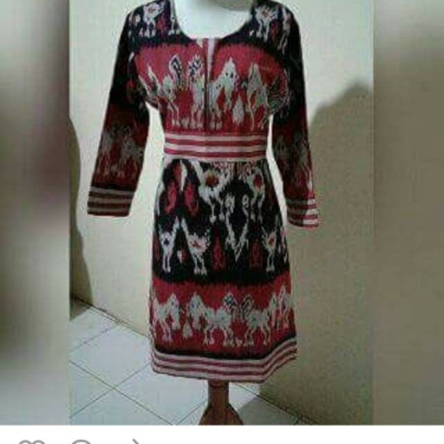 Dress tenun ntt