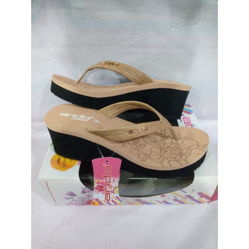 sandal Ando wanita Crem Senorita 36/40