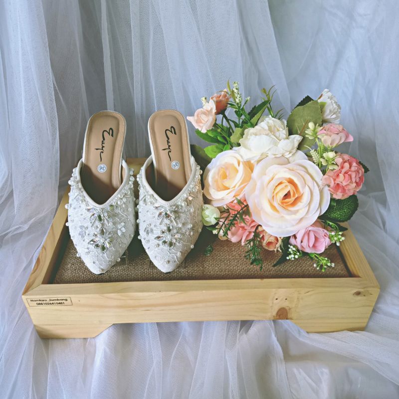 Termurah wedding shoes 7cm