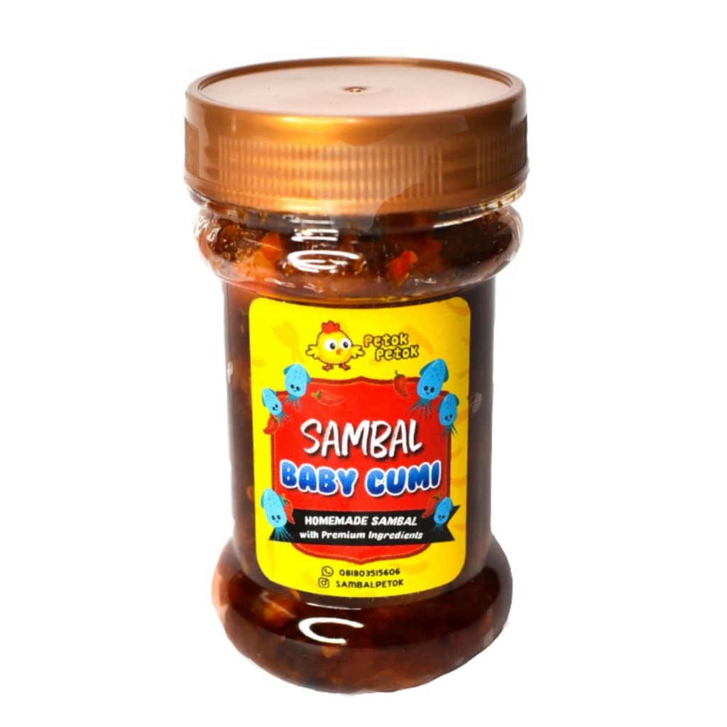 

Sambal baby cumi petok petok