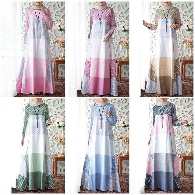 Gamis POLKA LIST Original by ERRA PRODUCTION