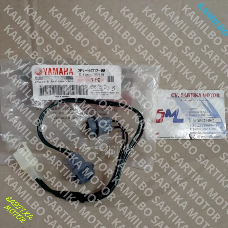 (100% Ori ) Soket Bohlam Lampu Sein Jupiter Z0/Holder Socket (2P21) 2P2-H4312-00 Elegan bos