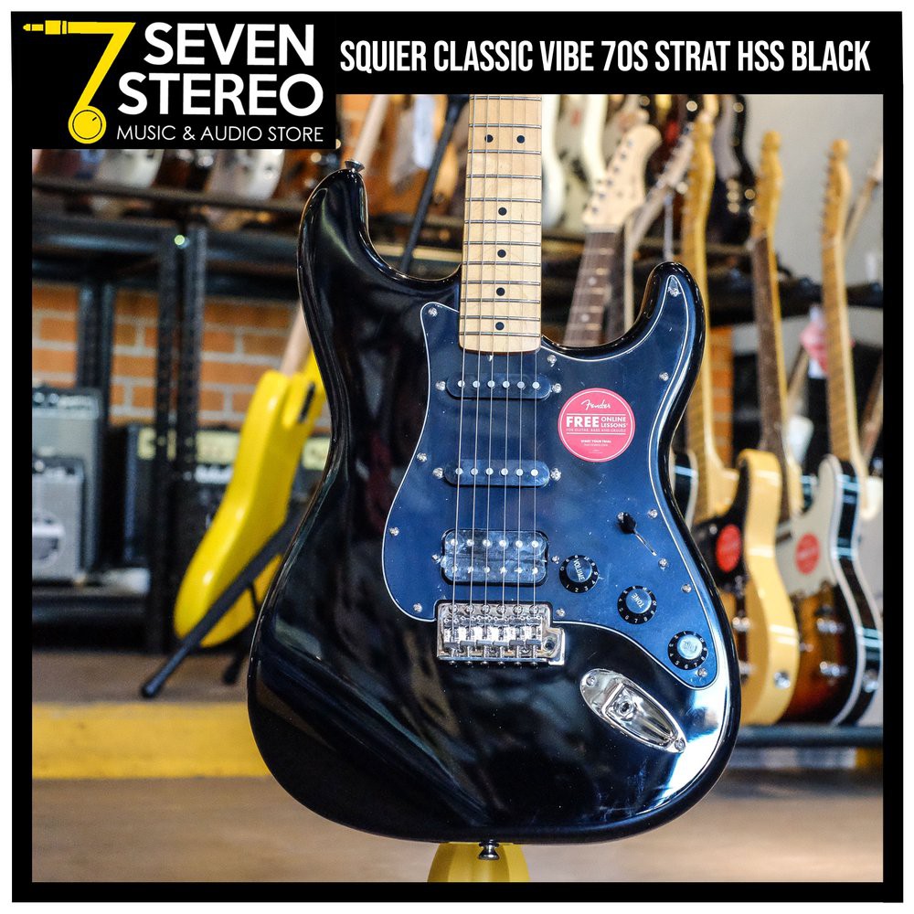 Squier Classic Vibe 70 S HSS Black