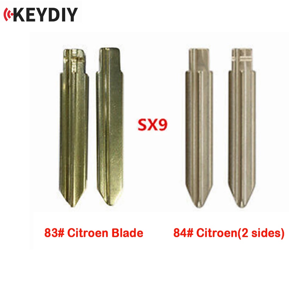 Keydiy KD Kunci Diy Original #83 #84 SX9 Kunci Remote Lipat Kosong Bahan Metal Untuk Citroen VVDI / JMD