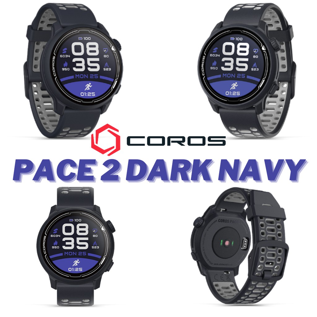 Coros PACE 2 Premium GPS Sport Watch Garansi Resmi Indonesia 2 Tahun