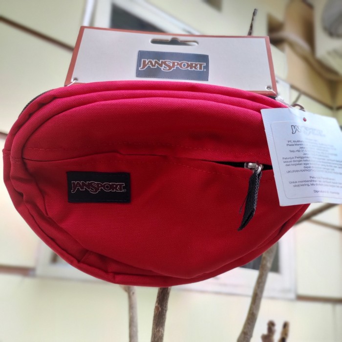 Tas Selempang Jansport Fifth Avenue Red Tape Original