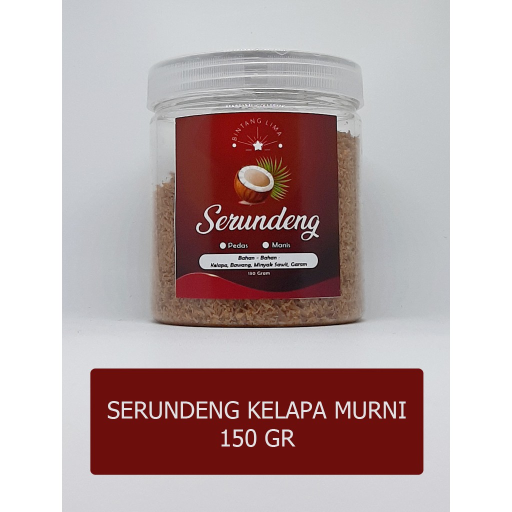 

Serundeng Kelapa Gurih 150 Gr