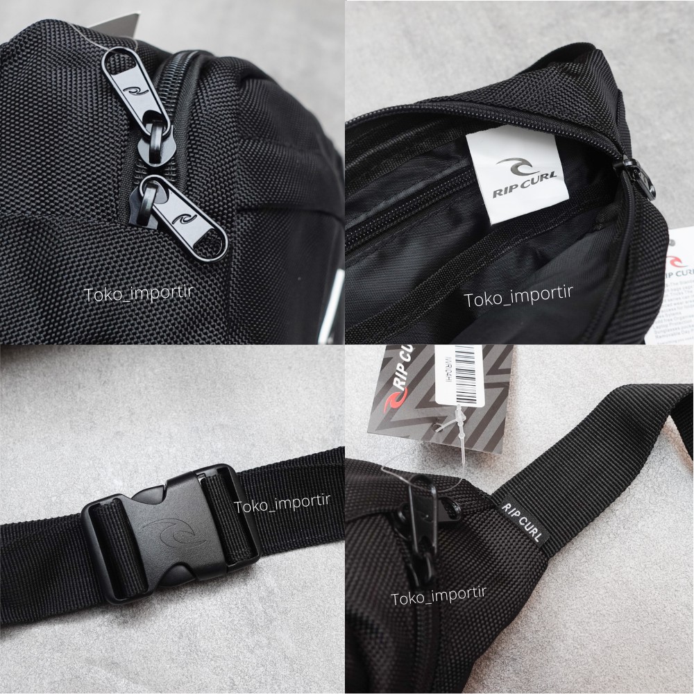 Waistbag Ripcurl Import Mirror Original Bahan Tebal