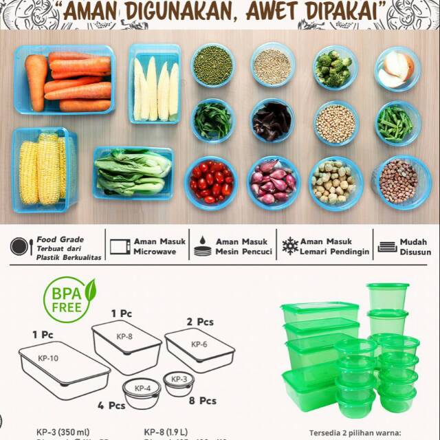 

Alma Keeper set 16pcs Termurah