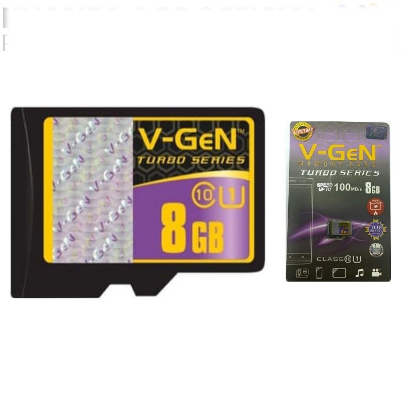 [DZS] MICROSD VGEN TURBO CLASS 10 100MB/s V GEN  HIGH SPEED MICRO SD 16 32 64 128 GB