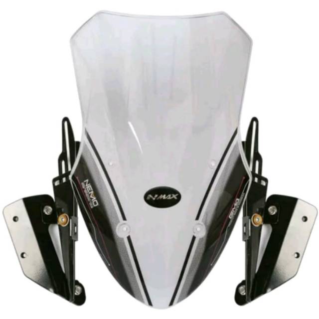 Windshield Adjustable Gladiator White Nmax Nemo