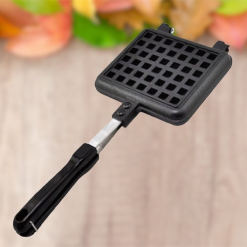 Waffle Maker Cetakan Kue Belgian - Singgle Waffle Pan HA-1477 Anti Lengket