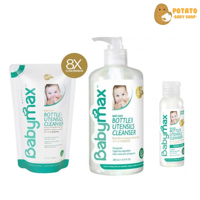 Babymax - Baby Safe Bottle &amp; Utensils Cleanser