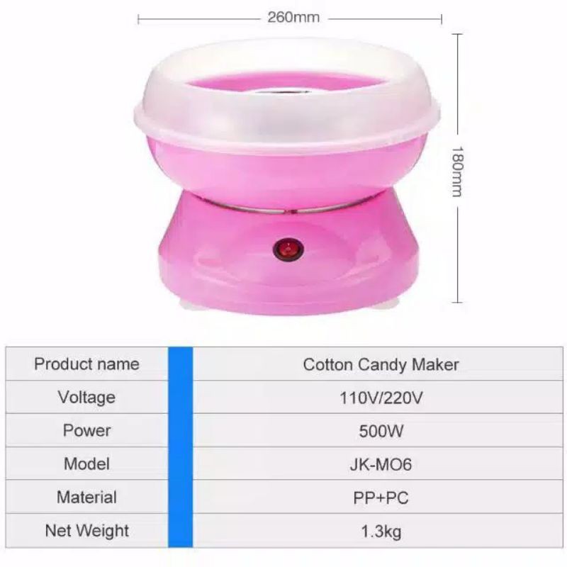 BS659 Cotton Candy Machine / Mesin Pembuat Permen Kapas