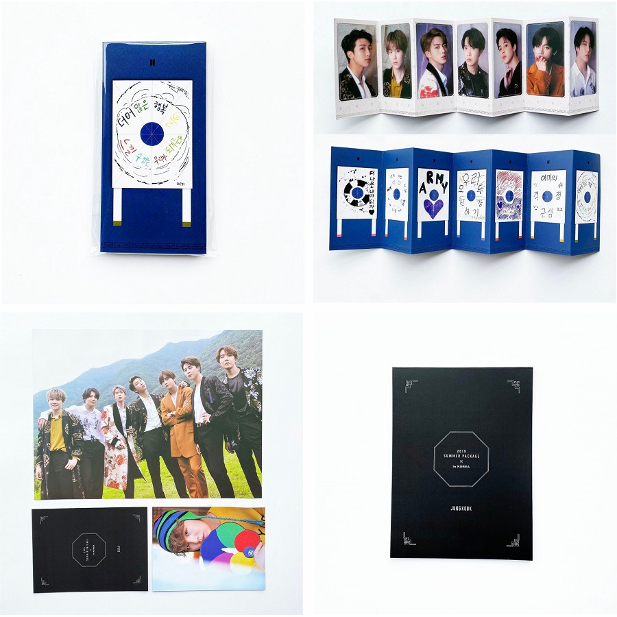 Poster Album Foto Desain Kpop BTS Bangtan Boys untuk Musim Panas