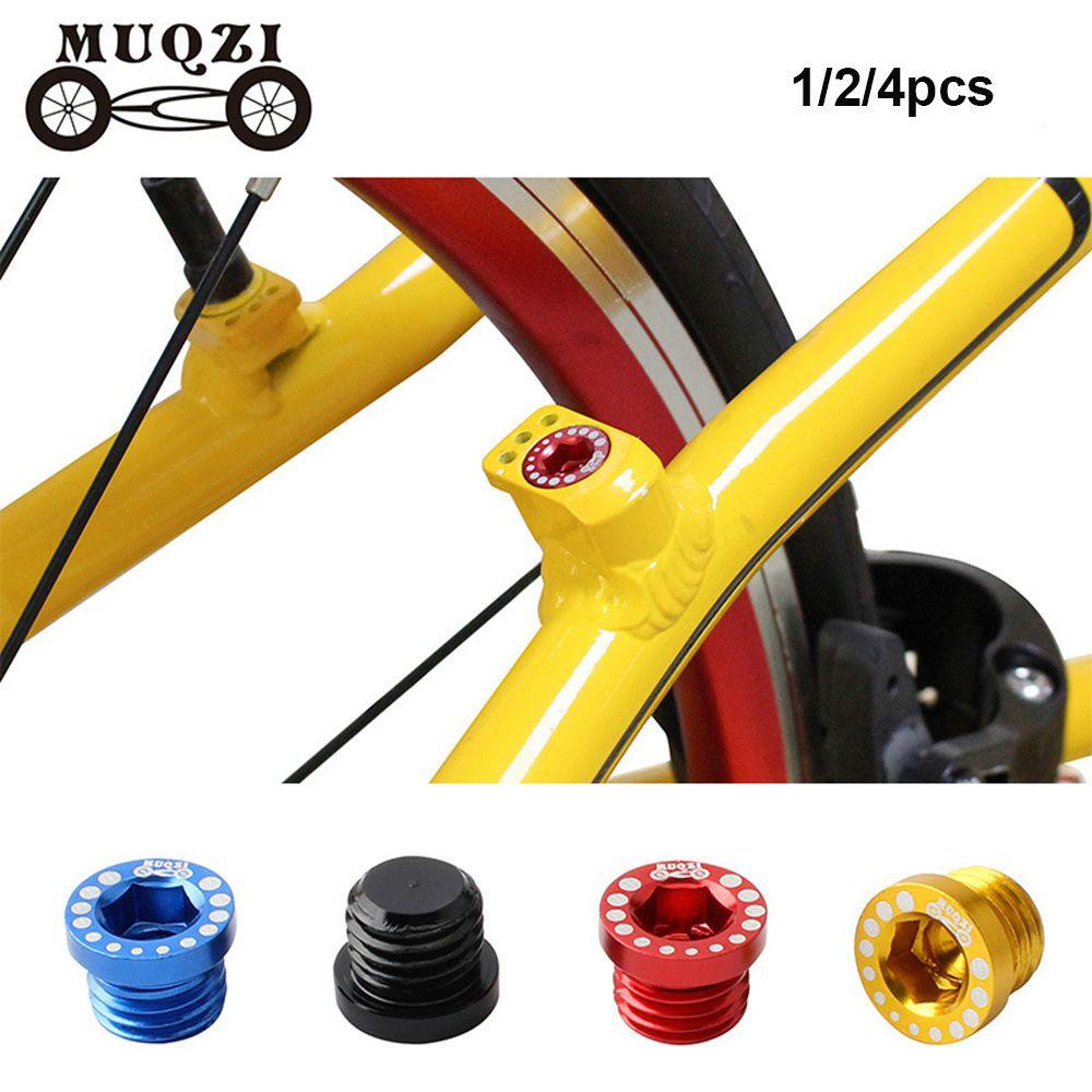 R-FLOWER 1/2 /4pcs Baut Sekrup Sepeda M10*1.25 Aksesoris Aluminium Alloy MTB Fixed Gear