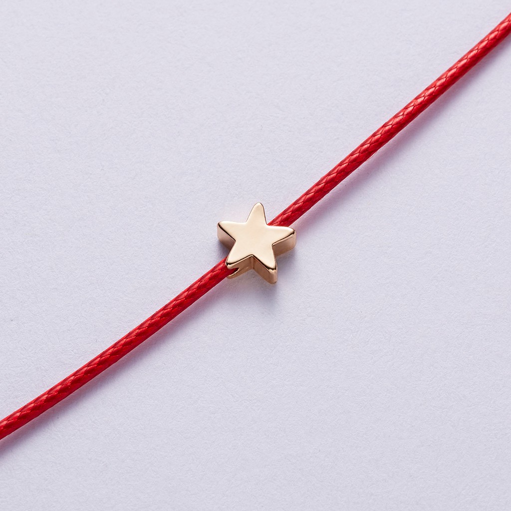 Gelang Tangan Tali adjustable Motif Bintang Untuk Pria / Wanita